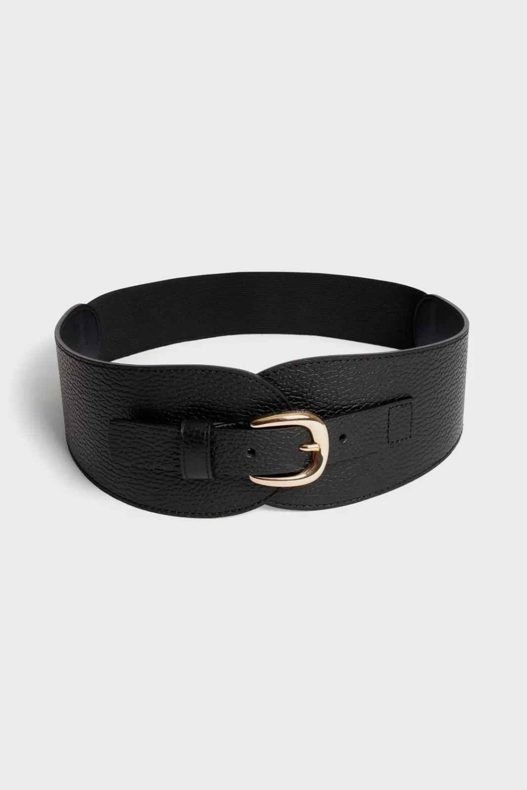 Gerard Darel Corset belt in suede leather - OLYMPE | Black Cheap