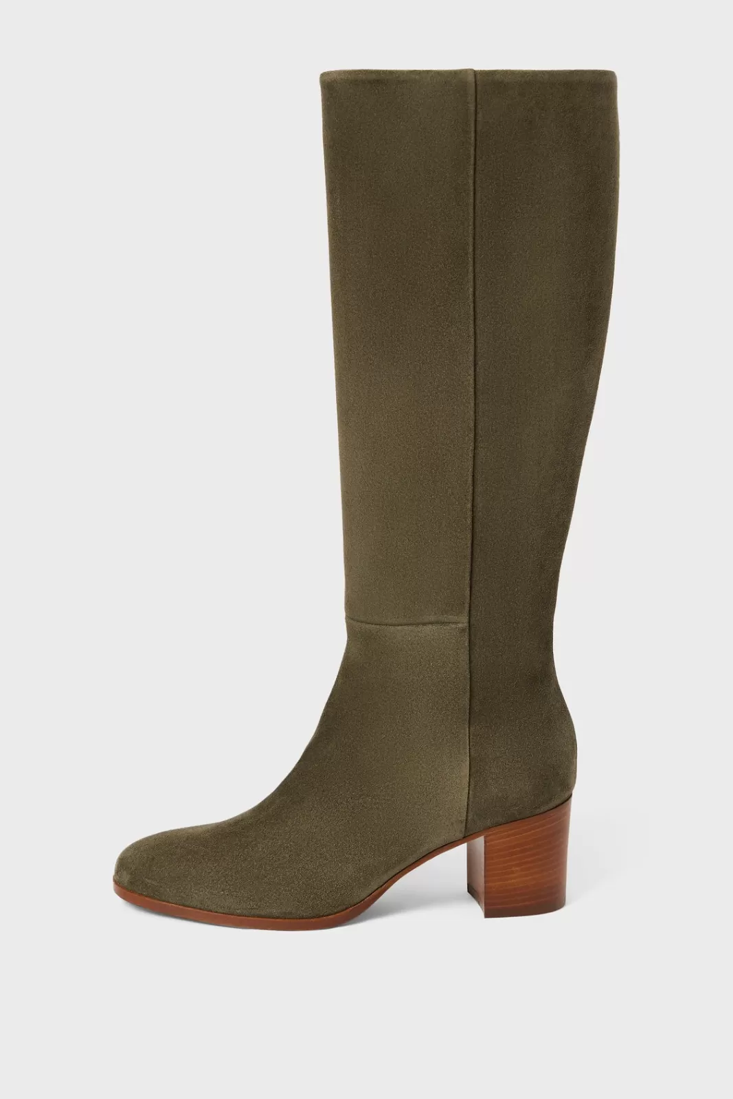 Gerard Darel Heeled boots in khaki suede - LIZZIE Kaki Cheap