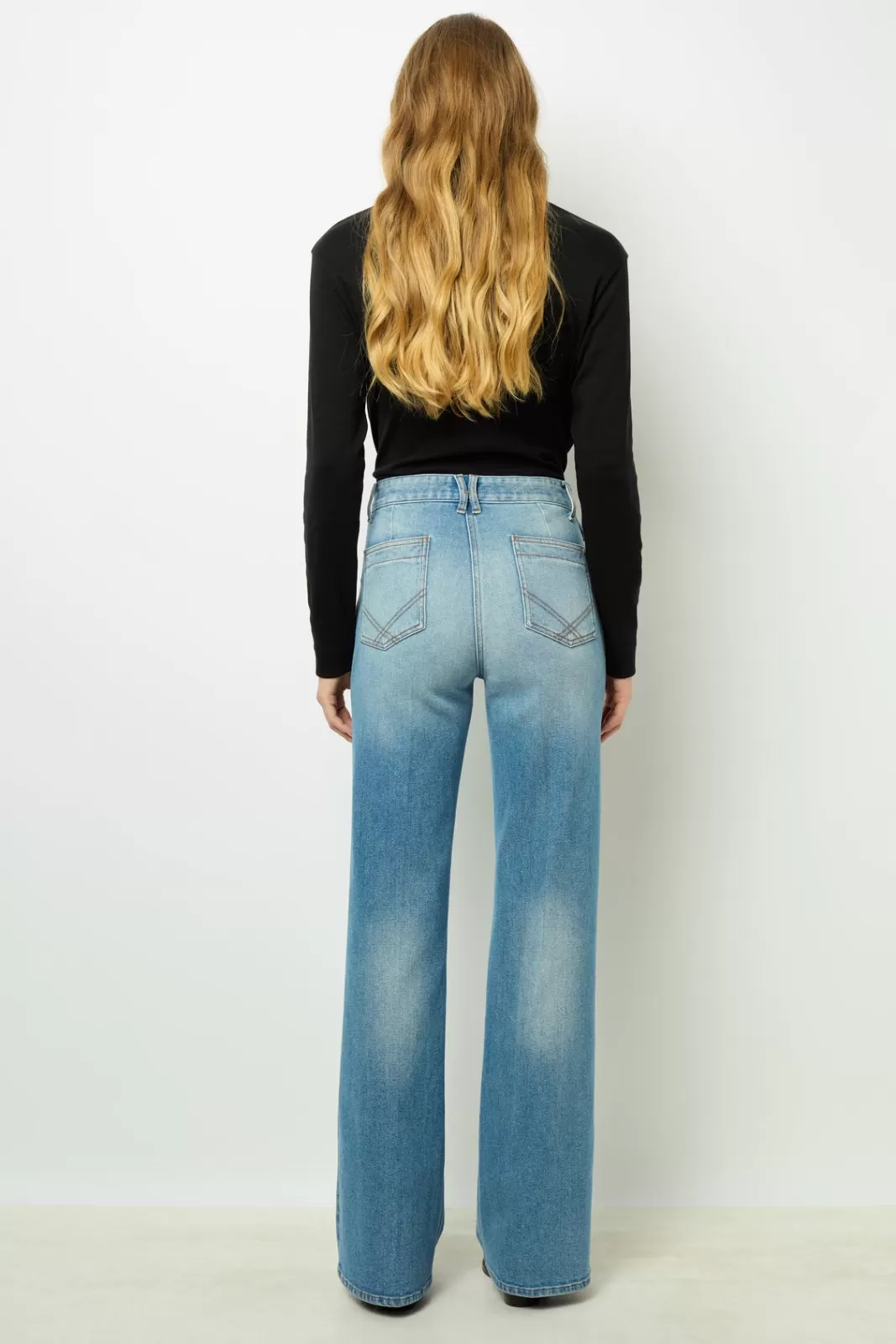 Gerard Darel Jean Flare -ANNA woman blue Jean Flare -ANNA | Jeans Discount