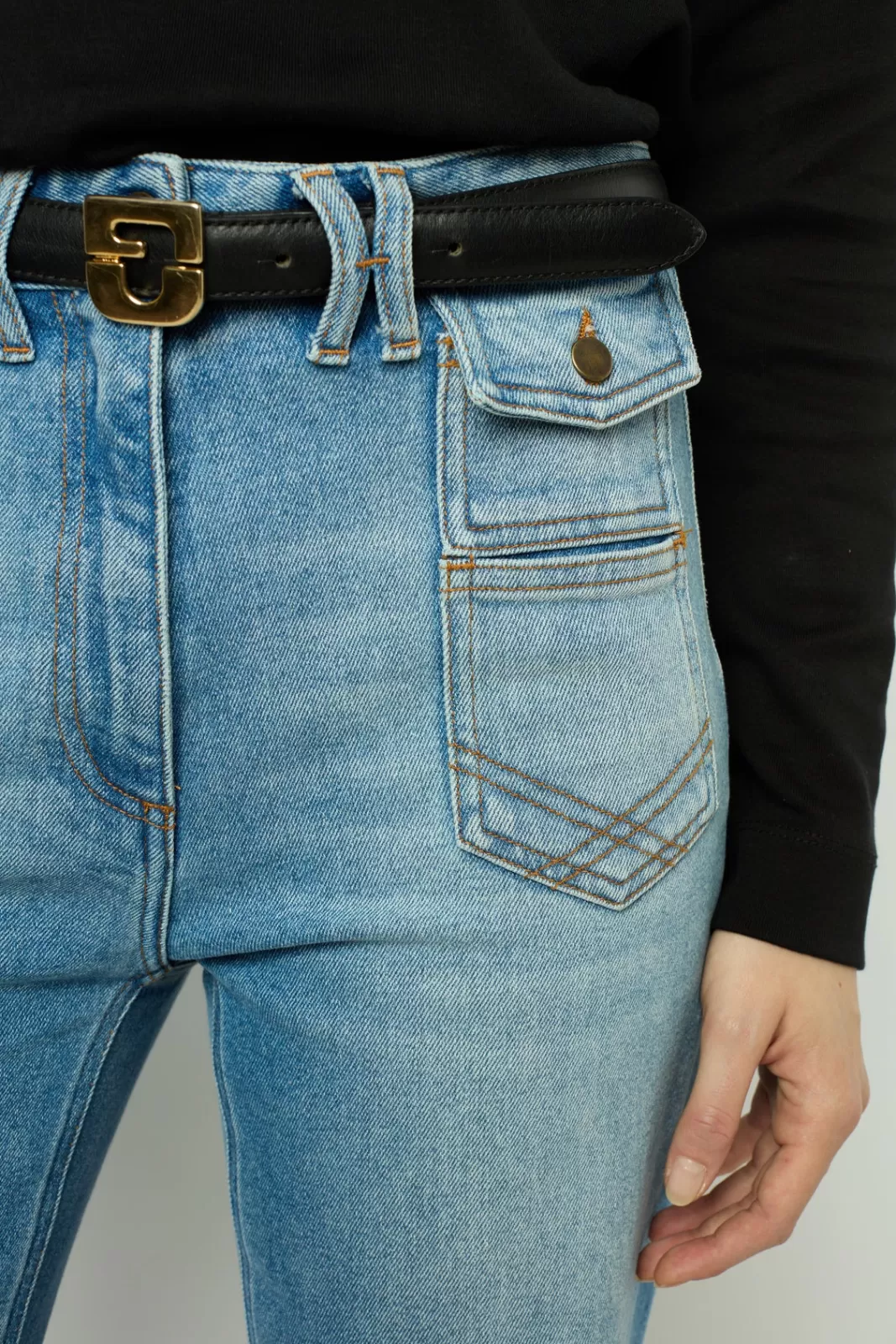 Gerard Darel Jean Flare -ANNA woman blue Jean Flare -ANNA | Jeans Discount