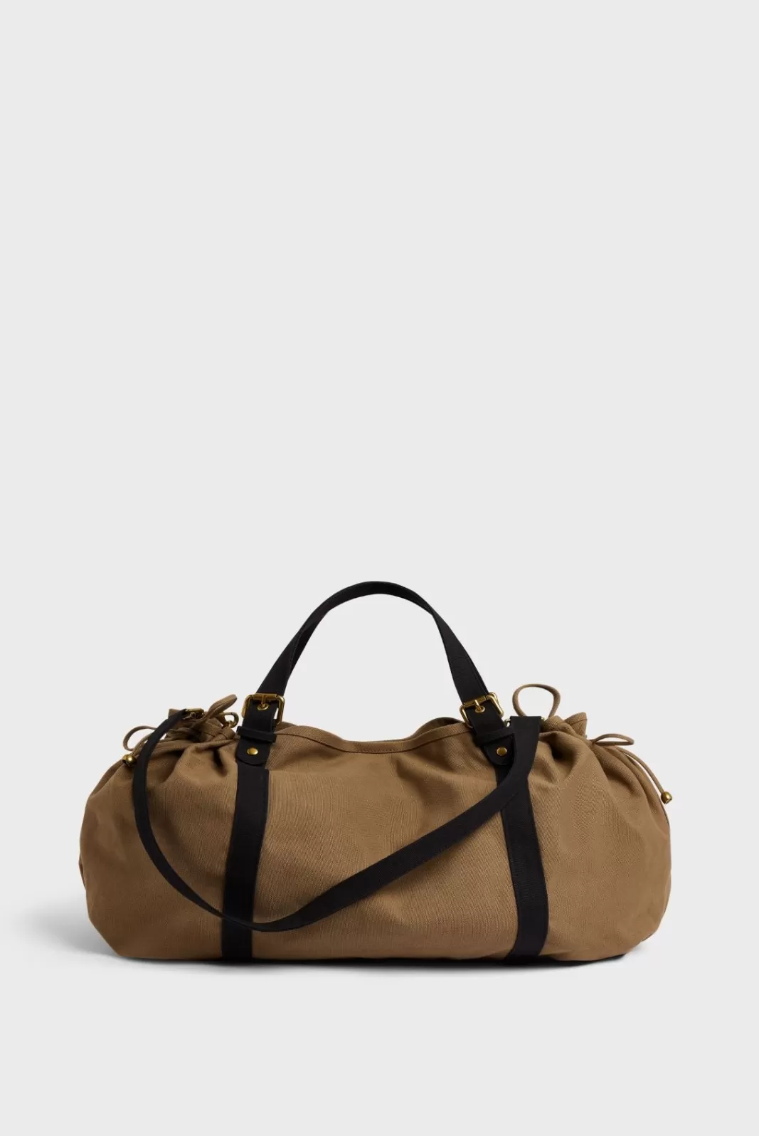 Gerard Darel Sac de voyage en toile à bandoulière - 72H   | Kaki Flash Sale