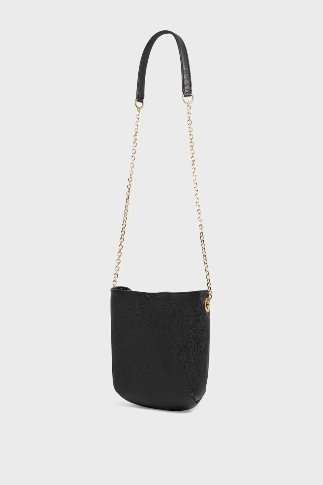 Gerard Darel Sac travers en cuir - LE MINI CHARLOTTE   | Noir Outlet