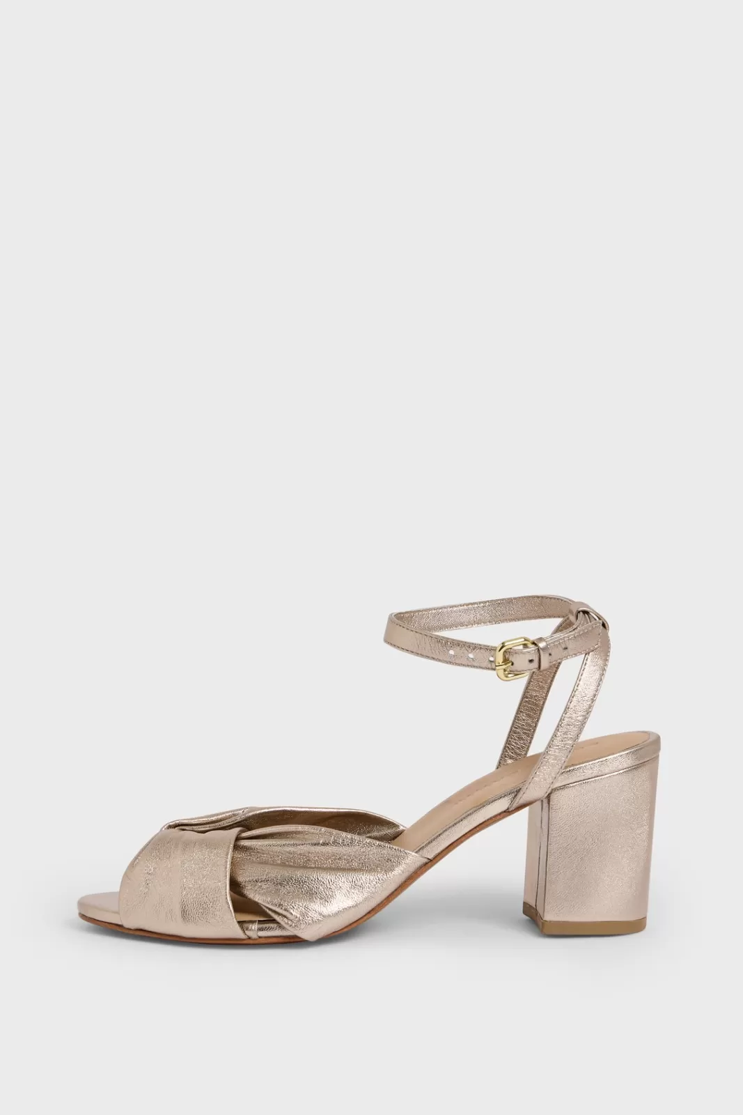 Gerard Darel Sandales dorées à talons - BETH   | Mordoré Discount
