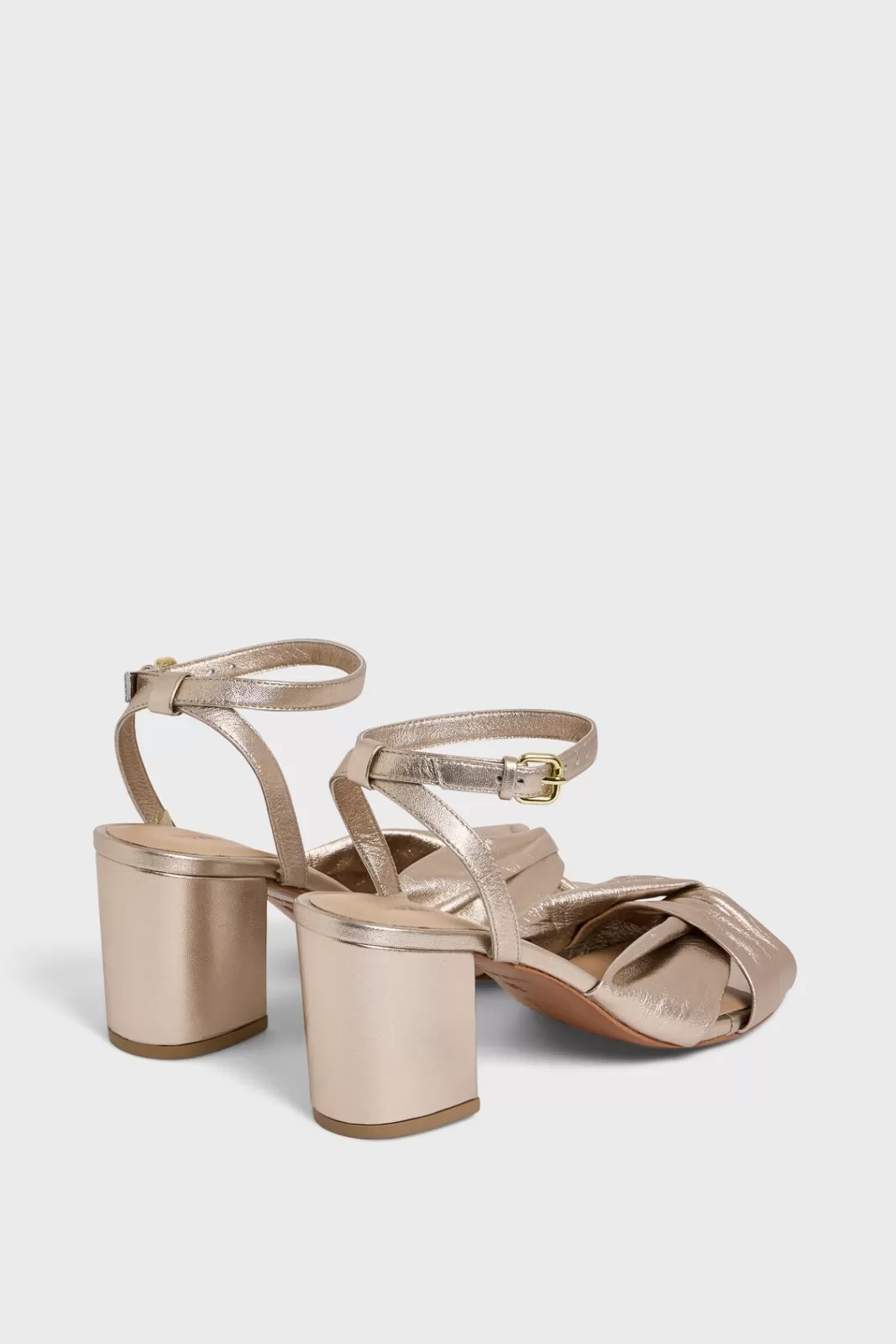 Gerard Darel Sandales dorées à talons - BETH   | Mordoré Discount