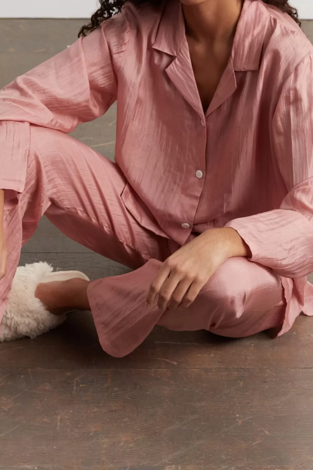 Gerard Darel Silk pyjamas - antique pink Oldpink Best Sale