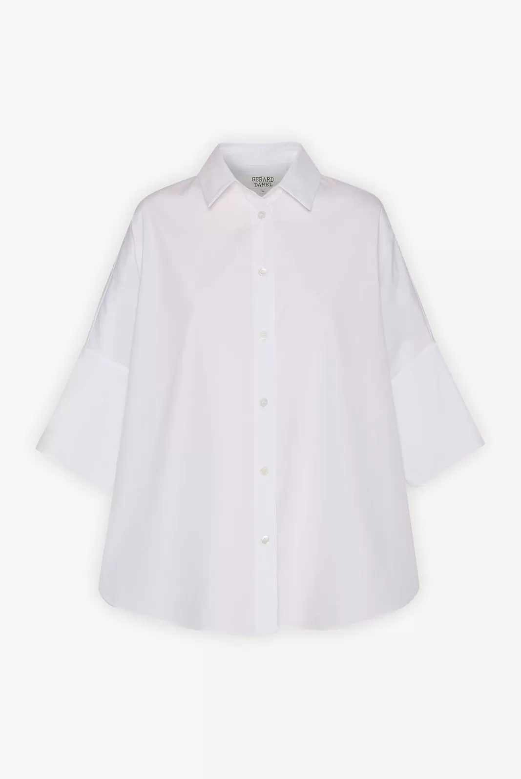 Gerard Darel oversized short-sleeved shirt - NARA | White Clearance