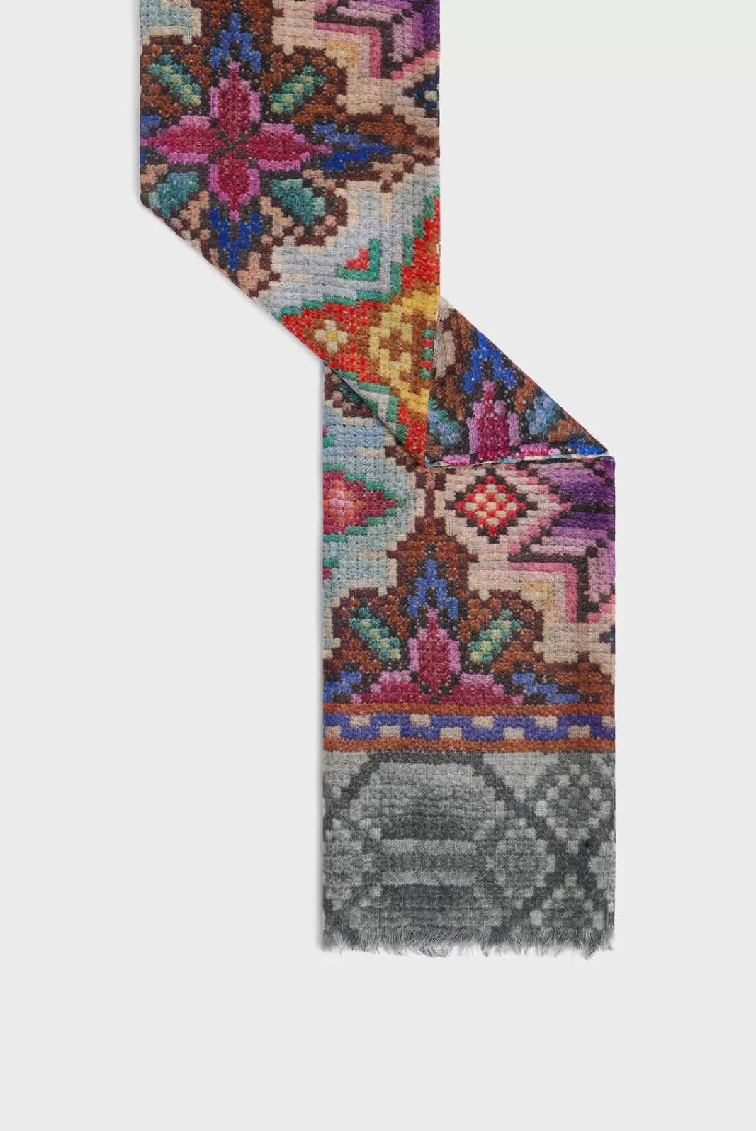 Gerard Darel Wool and silk d scarf - DAMIE Multicolore Discount